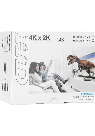 Hytech Hy-lu2, 2xhdmı, 2k-4k, Monitör Çoklayıcı, 1pc-2monitör