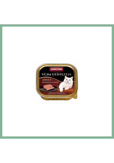 Animonda Vom Feinsten Karışık Etli Yetişkin Kedi Konservesi 100 Gr Bsk2026