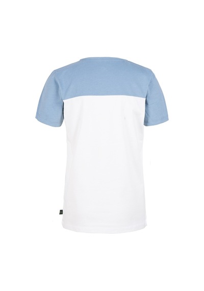 Brz Kids Kontrast Renkli Baskılı Erkek Çocuk Kısa Kollu T-Shirt Ekru