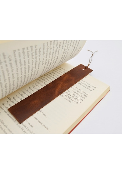 Lost Slope Hakiki Deri Kitap Ayracı N11.1267