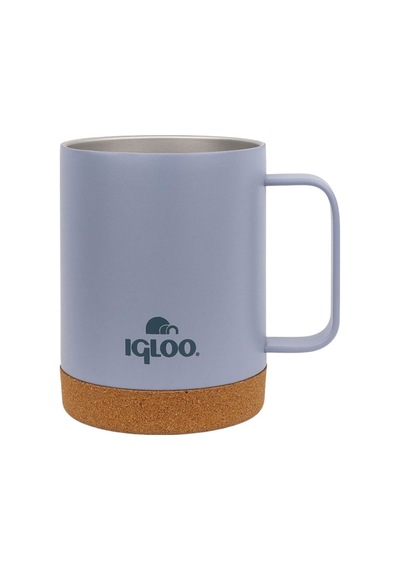 Çelik Mug Termos - Igloo - Cork - 350ml - Duman Mavi - 205696 Diğer
