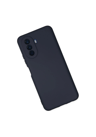 Uray Store Huawei Nova Y70 Kılıf Nano İçi Kadife Silikon - Lacivert