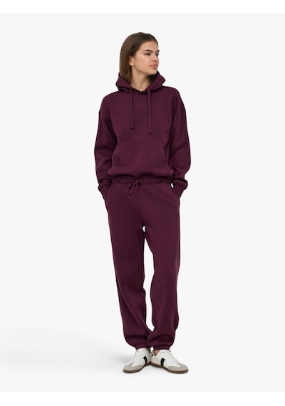 Only Onlbest Cuff Pant Swt Kadın Mor Eşofman Altı - 15357504