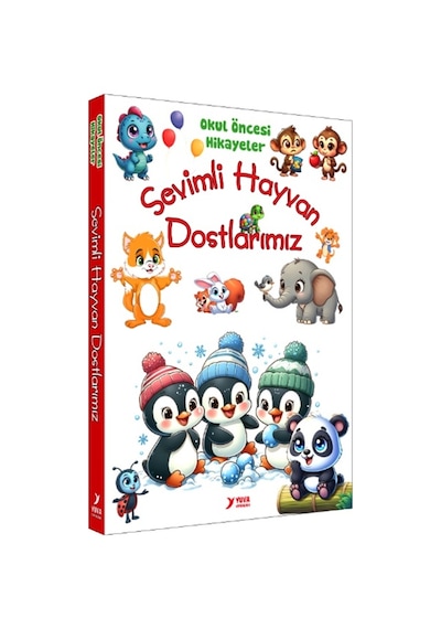 Yuva Sevimli Hayvan Dostlarımız Okul Öncesi Hikaye Seti 10lu Büyük 16şar Syf