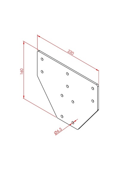 Doğuş Kalıp 80x80 Üç Yönlü Bağlantı Sacı Diğer
