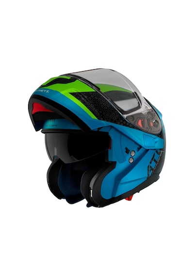 Mt Atom Sv Adventure A7 Çene Açılır Motosiklet Kaskı 65306 Mavi