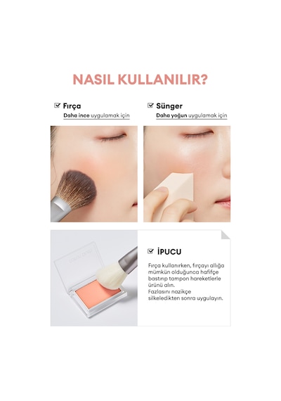 Missha Cotton Blusher Yumuşak Dokulu Kolay Sürülebilen Allık Vintage Robe