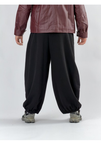 Cocopelli Siyah Oversize Baggy Erkek Pantolon Coc3414