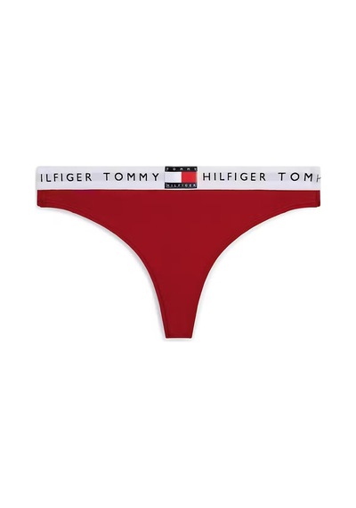 Tommy Hilfiger Kadın Classıc Tanga-uw0uw06039xlg Red