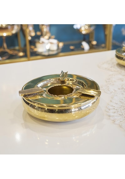 Pirinç Puro Küllük Lüks Eritmeli Model No1 Gold Renk
