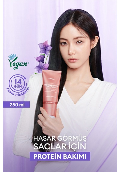 Kundal Leather Iris Protein Kompleksi İçeren Onarıcı Bakım Kremi 250 ML