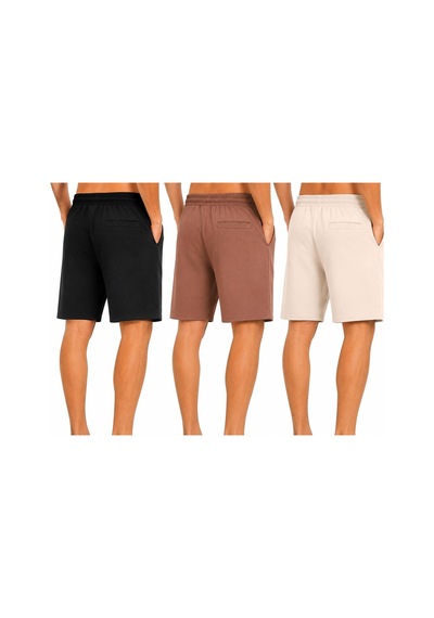 Hzr Wear Erkek 3 Lü Şort Seti Siyah Kahverengi Ekruregular Fit Pamuk Arka Cepli Şort Çok Renkli Hzr Wear Erkek 3 Lü Şort Seti Siyah Kahverengi Ekruregular Fit Pamuk Arka Cepli Şort Çok Renkli