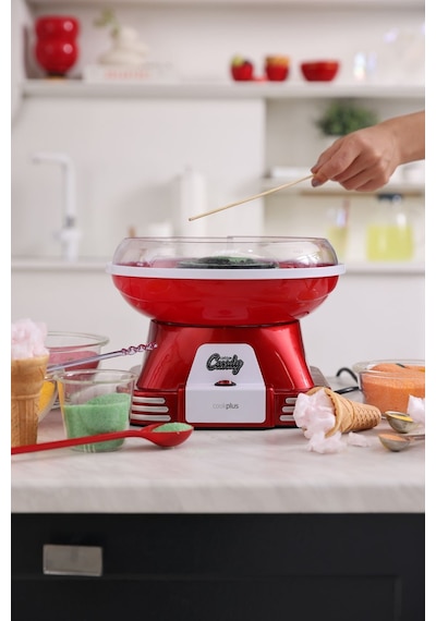 Cookplus Retro Pamuk Şeker Makinesi