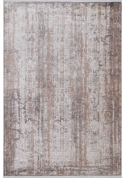 Premium Harmony Viskon Modern Halı 21023 Kahve Kemik-bej