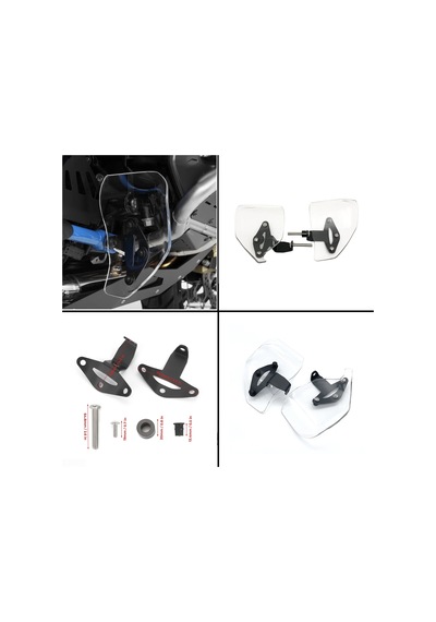 Knmaster Bmw R1200gs R1250gs 2013 2024 Şeffaf Ayak Koruyucu