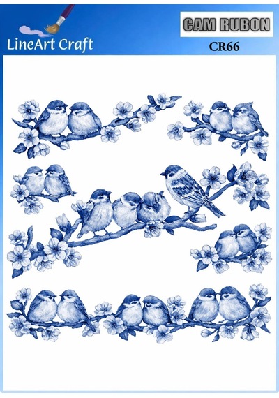Cam Rub On Transfer - No: Cr66 20x20 Cm
