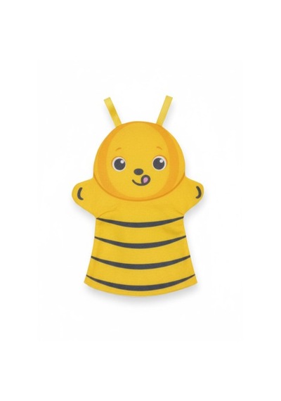 Toys2you Büyük Boy Keçe El Kuklası - Arı Sarı - Siyah
