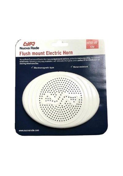 Tekne Kornası. Nuovarade Gömme Korna. 12V Tekli. Marin Korna