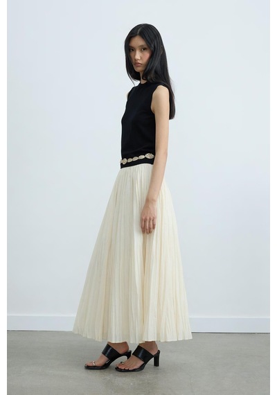 Suud Collection Siyah Lea Triko Bluz