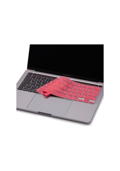 Apple Uyumlu MacBook Pro Touchbar Klavye Koruyucu 13Inc 16Inc Avrupa İngilizce Siyah