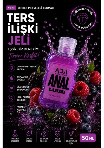 Ada Marketing 50 Ml Orman Meyveli Anal Kayganlaştırıcı Jel Özel Seri