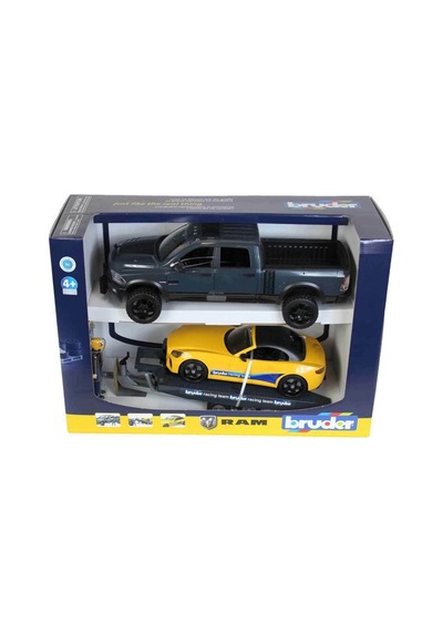 Bruder Ram 2500 Pıckup ve Roadster Yarış Arabası Br02504