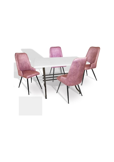 Japon - Çırağan Masa Takımı - 80x140 Werzalit, Wermodin Ve Allzalit Tabla - Beyaz - Pembe Çok Renkli Japon - Çırağan Masa Takımı - 80x140 Werzalit, Wermodin Ve Allzalit Tabla - Beyaz - Pembe Çok Renkli