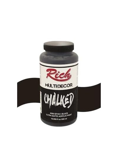 Multi Decor Chalked Akrilik 500ml N:4580 Siya 0,15 L