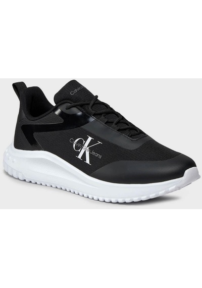 Calvin Klein Logolu Sneaker YM0YM00968 0GM Erkek Ayakkabı Siyah - Beyaz Calvin Klein Logolu Sneaker YM0YM00968 0GM Erkek Ayakkabı Siyah - Beyaz