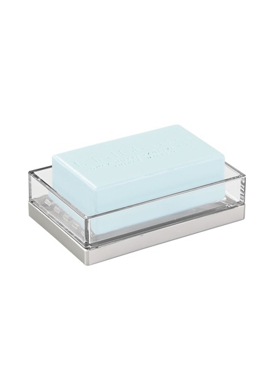 Idesıgn Sabunluk Modern Gümüş Tasarımlı 12x8x3cm