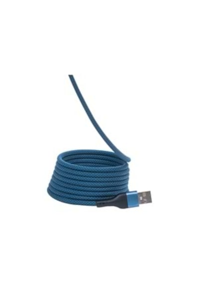 Ks-ac01 Mavi Manyetik Usb-c-usb-a Kablo 1 M, Süper Hızlı Şarj