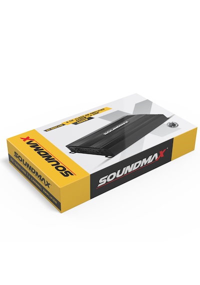 Soundmax Sx-3200.4-4000w Max-4x80w Rms-kaliteli Profesyonel Anfi