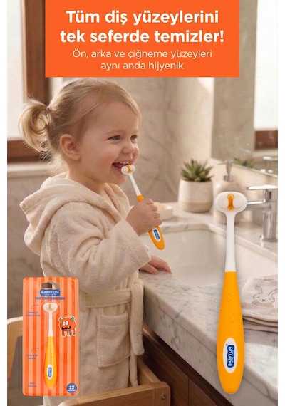 Toothhugger 3 Boyutlu Hassas Çocuk Diş Fırçası Lupy