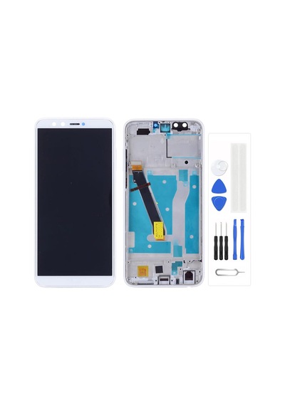 Huawei Uyumlu Honor 9 Lite Lcd Ekran Dokunmatik Renk:beyaz Çıtalı