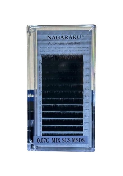 Nagaraku İpek Kirpik Mix Sgs 0.07c Msds A07