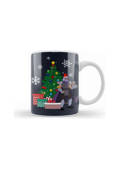 Ninja Turtles Splinter Tmnt Around The Christmas Kupa Bardak Porselen Karışık