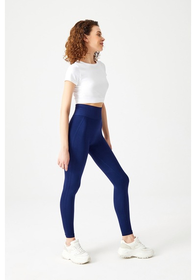 Los Ojos Beyaz Seamless Yumuşak Dokulu Spor T-shirt Crop Top Beyaz Beyaz