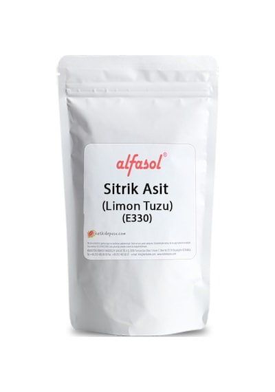 Alfasol E330 Sitrik Asit Limon Tuzu 100 G