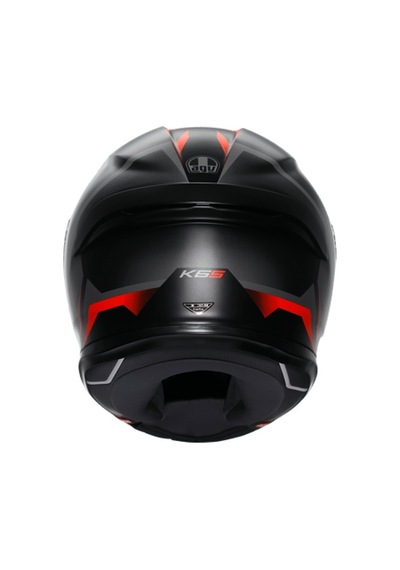Agv Kask K6 S Karve Matt Black Grey Red Renkli