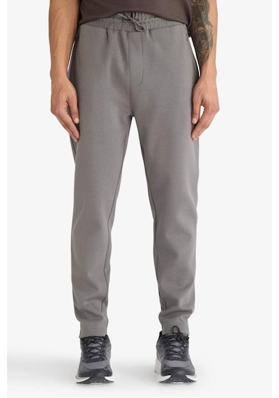 Defacto Slim Fit Dar Kesim Fermuarlı Standart Paça Jogger Eşofman Altı S3309az25augr311 Gri-gr311