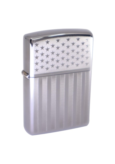 Zippo Ice Black U.s.a Flag Dizayn Çakmak