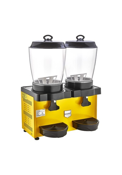 Remta Royal Mini Çiftli Şerbet Ve Ayran Soğutucu - 11+11 Lt - St35