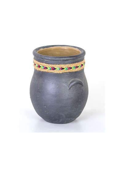 Euro Flora Küp Beton Saksı 12X20.5 Cm