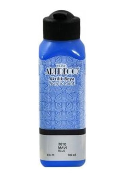 Artdeco Akrilik Boya 140 Ml. Mavi 070R-3610