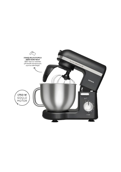 Karaca Mastermaid Chef Pro 1750 W Çift Kollu Stand Mikser