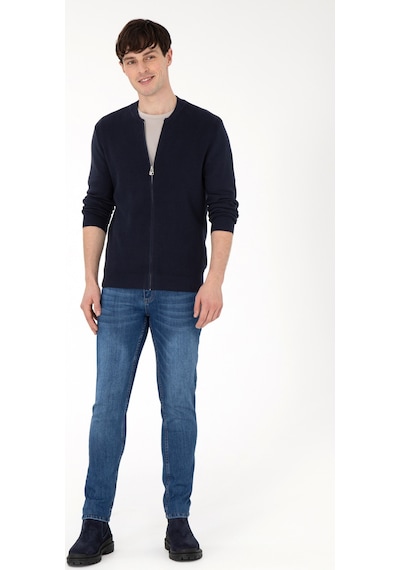 U.s. Polo Assn. Erkek Lacivert Hırka Triko 50288870-vr033 Lacivert