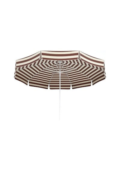 Trendooze Ve Türklersemsiye Tevalli Şemsiye Plaj Parasol's Kre Kahve Delüks Bahçe 100/10 - Cg Çok Renkli