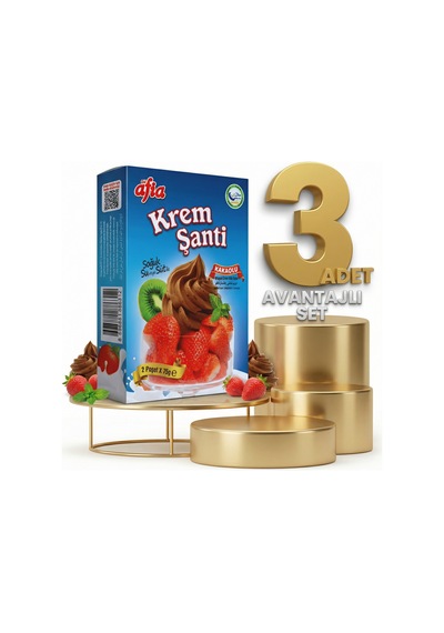 Afia Kakaolu Krem Şanti 3x150 Gr