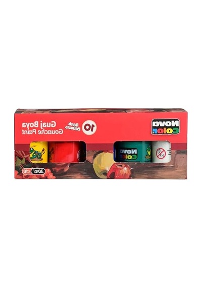 30ml Akrilik Boya Seti, 10'lu Farklı Renk Seçenekleri İle Yaratıcılık 0,15 L