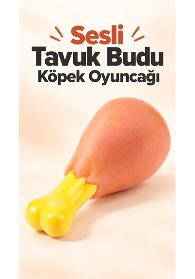 Tavuk Budu Köpek Diş Kaşıma Çiğneme Oyuncağı